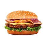 Smokey Burger  1/4 Lb 